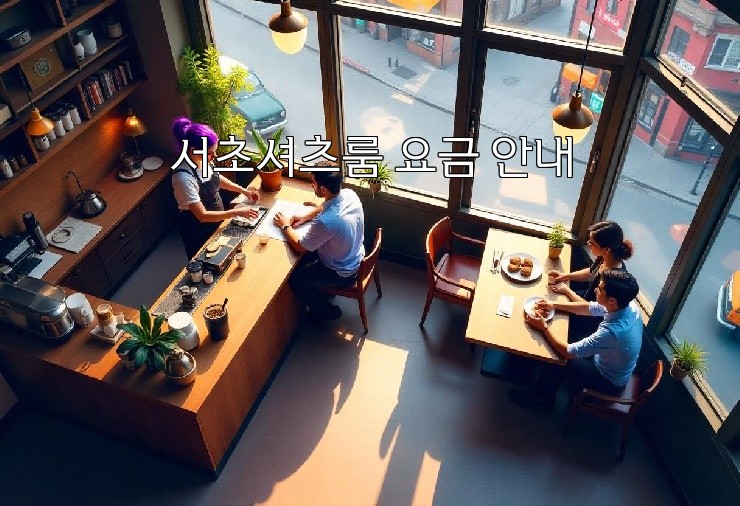 서초셔츠룸 요금 안내